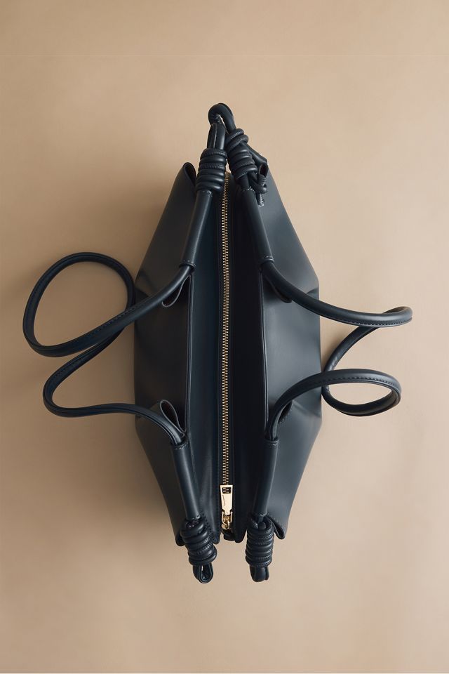 Sac à nœud Candace en cuir végan #1