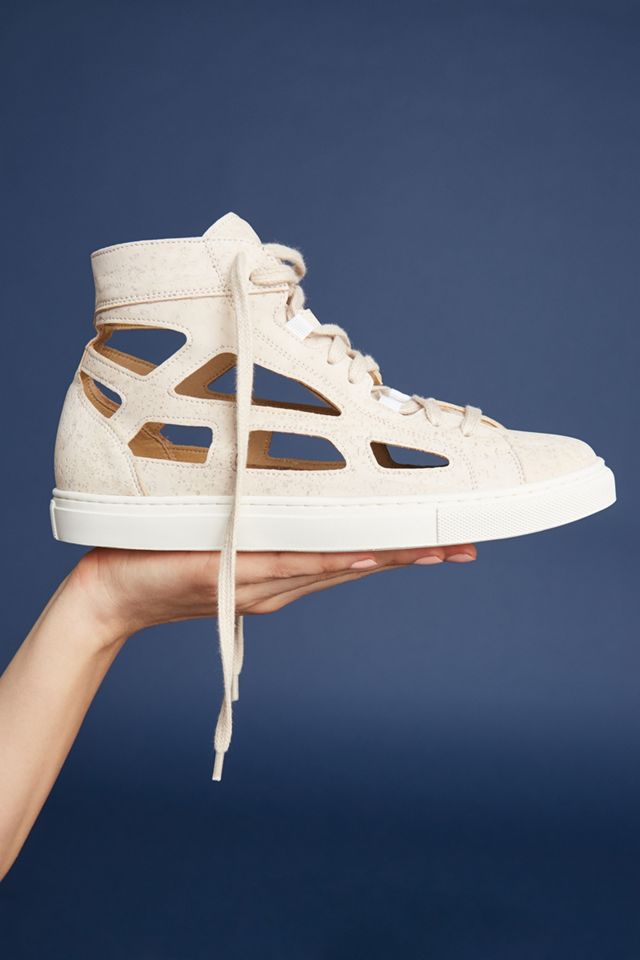Sydney Brown Cork Sneakers #1
