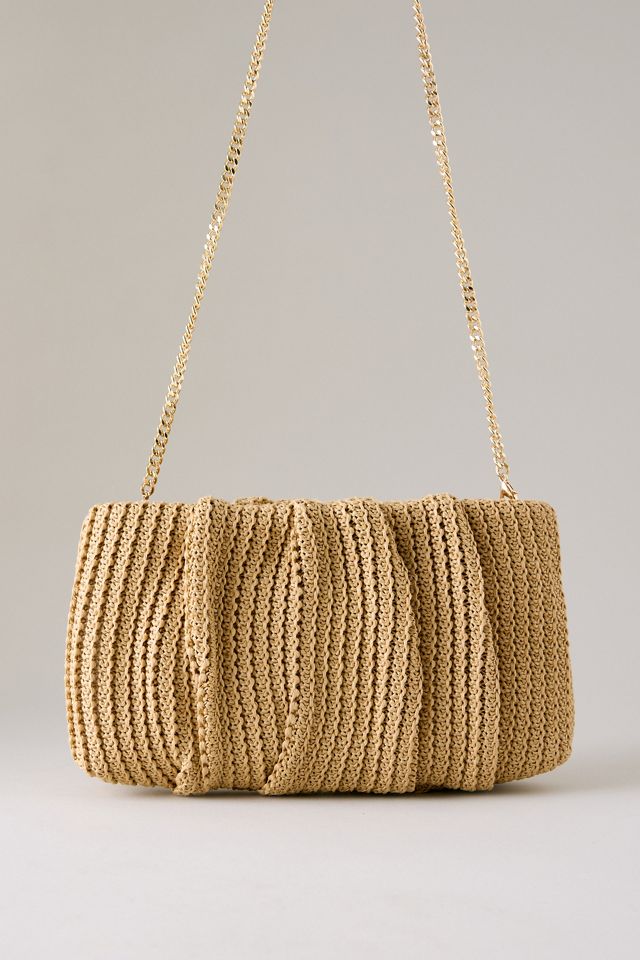 Dolce Vita Elowen Raffia-Clutch-Tasche #3