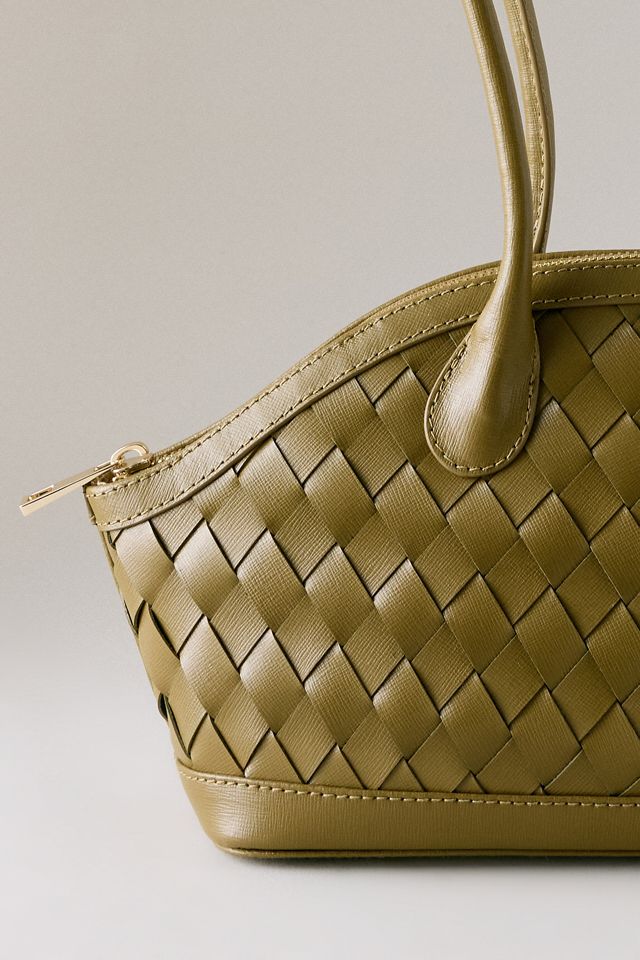 Sac à bandoulière Nunoo Ayo en cuir Florence tressé #2