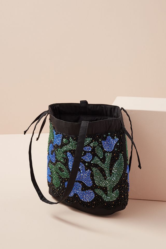 Hvisk Wavy Perlenbestickte Tasche #1