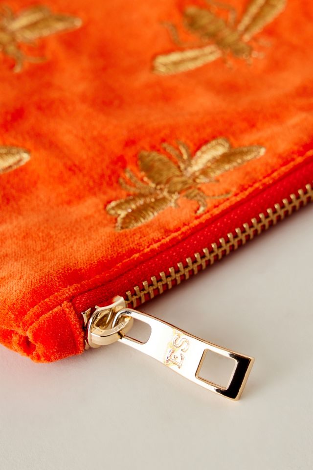 Sac à Main en Velours Abeille Elizabeth Scarlett #1