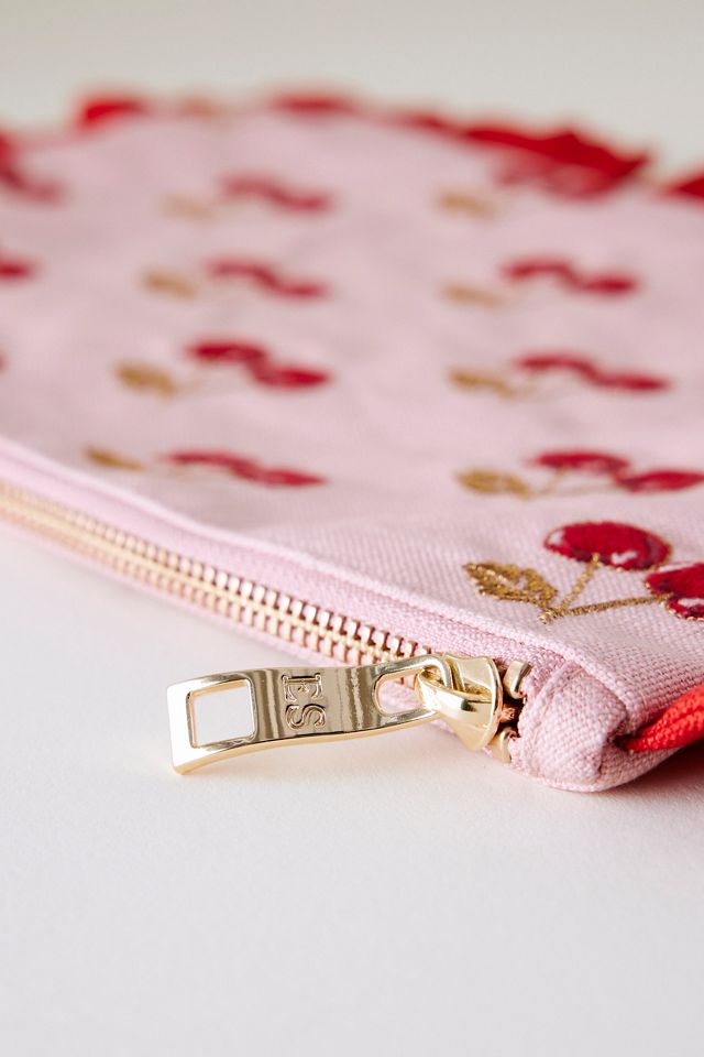 Elizabeth Scarlett Cherry Frill Pouch | Anthropologie UK