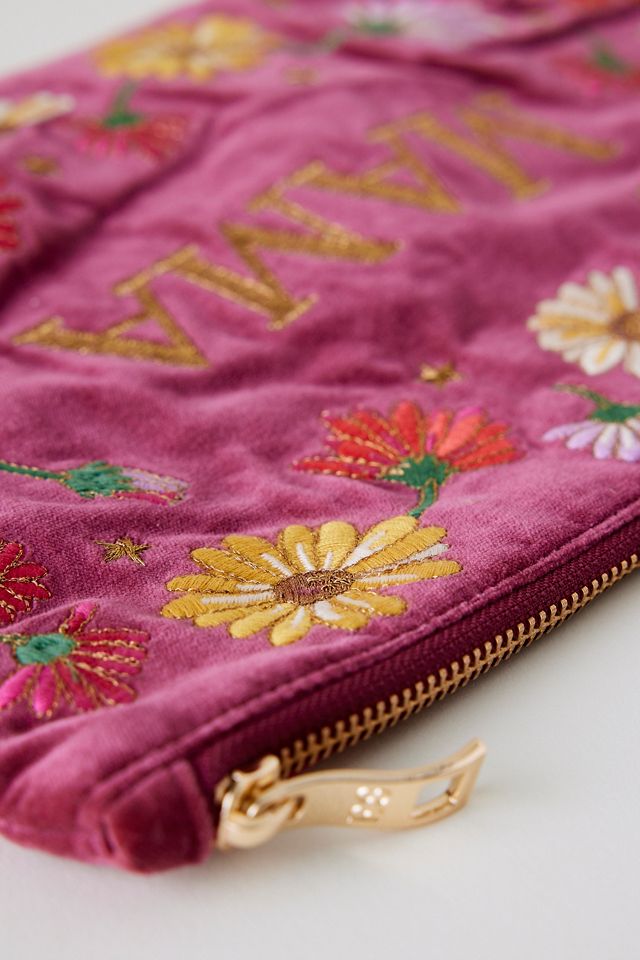 Elizabeth Scarlett Floral Mama Velvet Everyday Purse #2