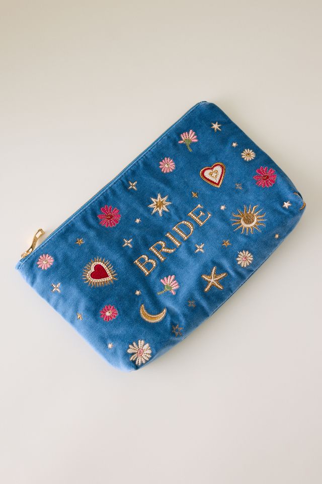 Elizabeth Scarlett Bride Embroidered Pouch #2