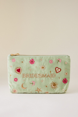 Pochette Brodée Demoiselle d'Honneur chez Anthropologie - Elizabeth Scarlett - Modalova