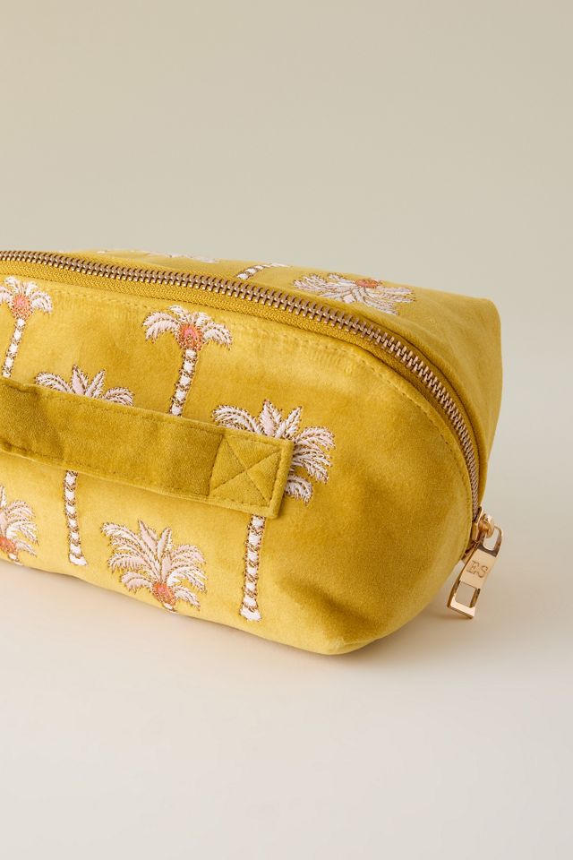 【送料関税込】Elizabeth Scarlett / Sunrise Palms Makeup Bag Elizabeth Scarlett Sunrise Palms Sea Salt Cotton Everyday