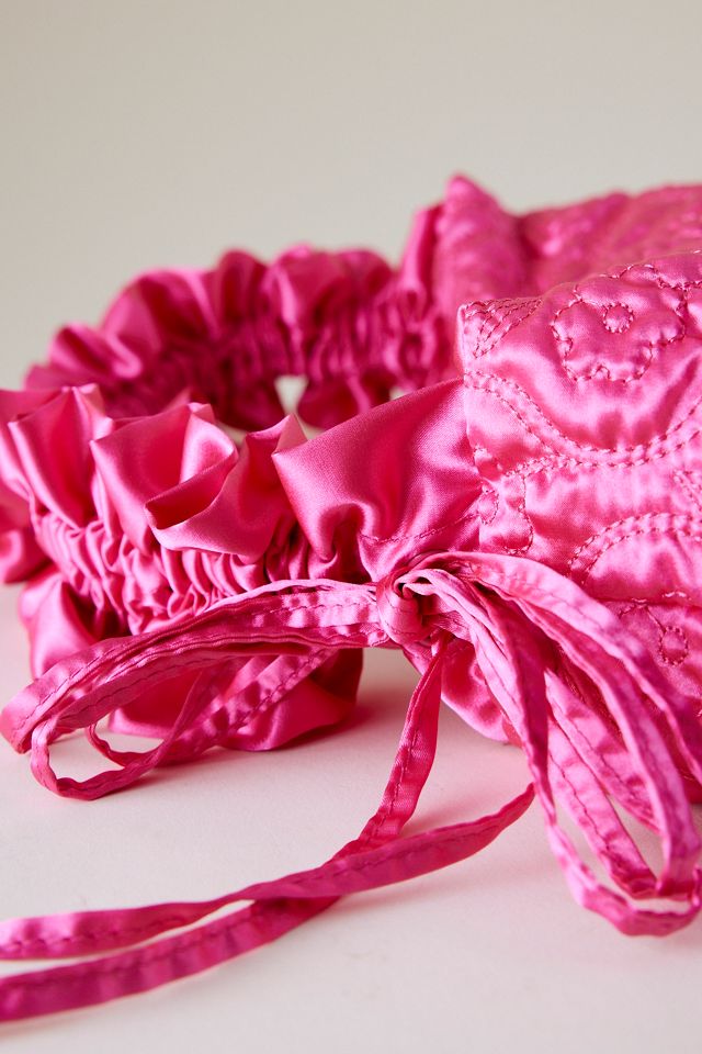 Borsa a Tracolla Damson Madder Trapuntata con Rose #1