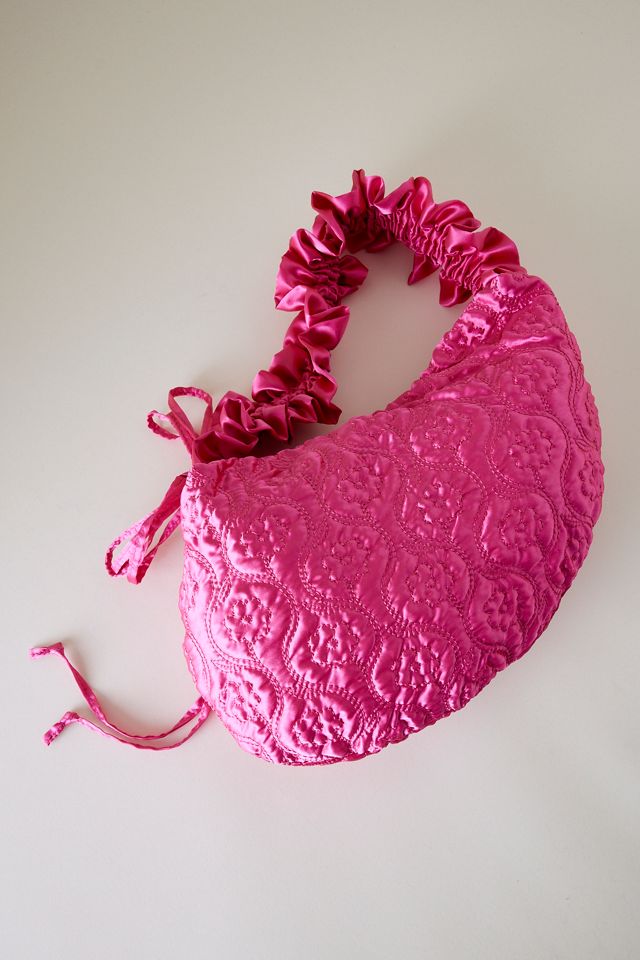 Borsa a Tracolla Damson Madder Trapuntata con Rose #2