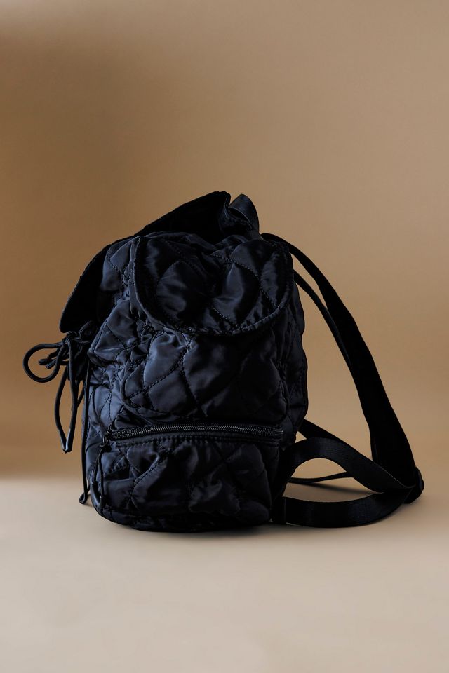 Sac à dos matelassé froncé Damson Madder #1