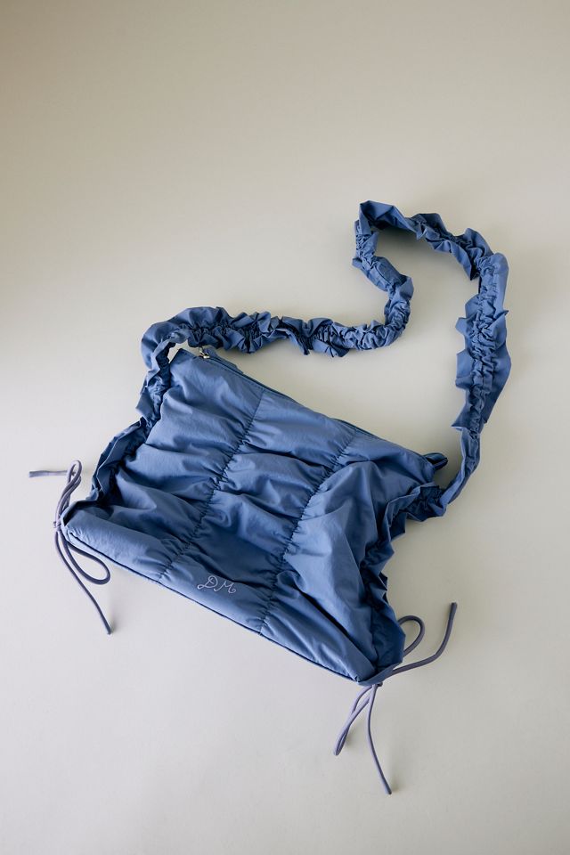 Damson Madder Ruched Tie Shoulder Bag #2