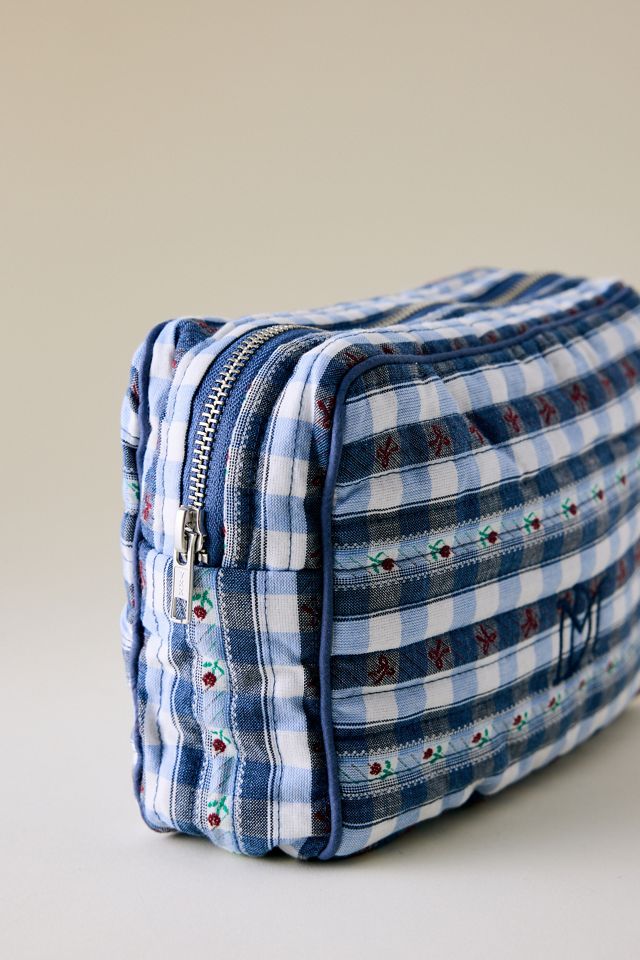 Damson Madder Quilted Makeup Bag #1