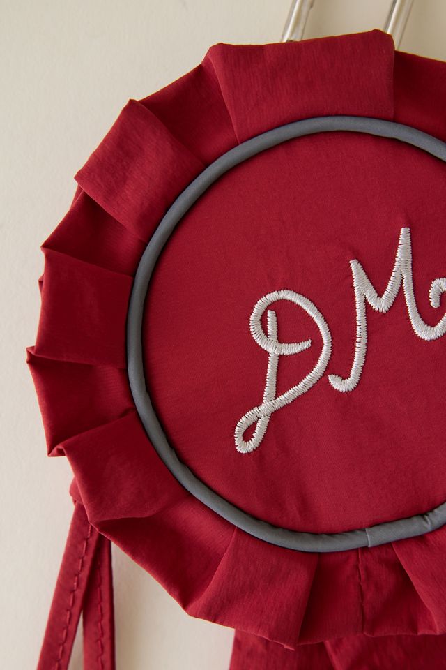 Breloque sac pochette rosette Damson Madder #2