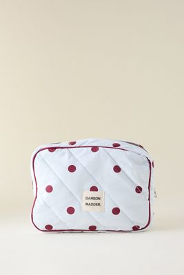 Damson Madder Polka Dot Kulturbeutel
