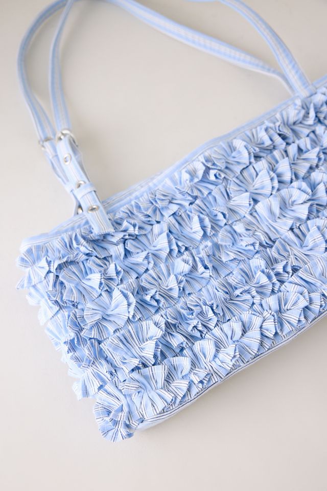 Bolso Baguette con Volantes Sophia de Damson Madder #1