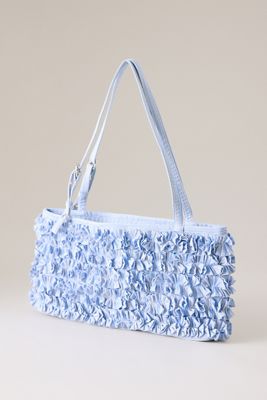 Bolso Baguette con Volantes Sophia de Damson Madder