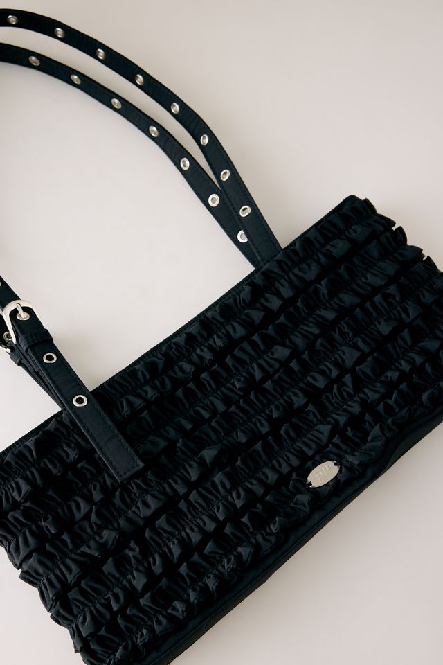 Damson Madder Sophia Ruffle Baguette Bag #2