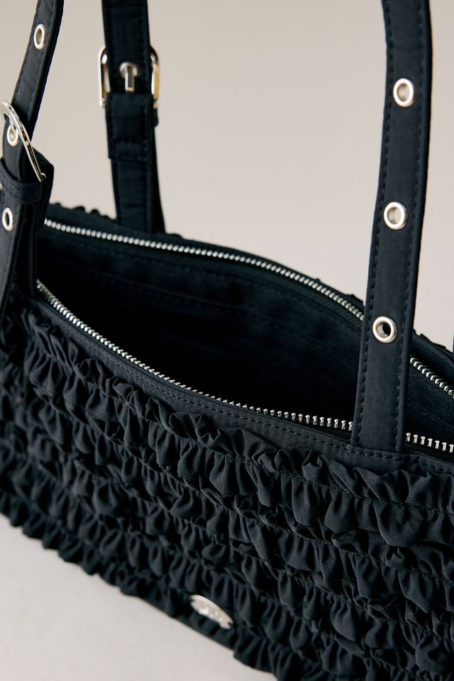 Damson Madder Sophia Ruffle Baguette Bag #3