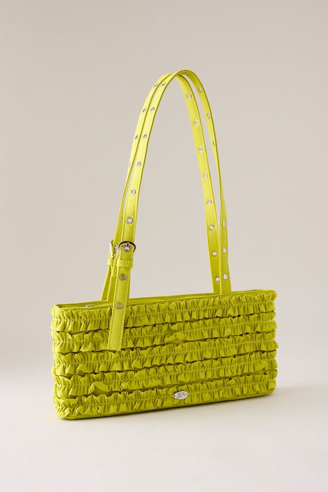 Damson Madder Sophia Ruffle Baguette Bag #1