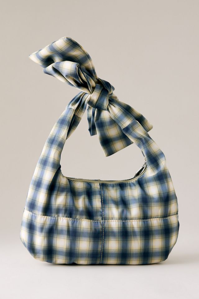 Sac à nouer à carreaux Roo Damson Madder #1