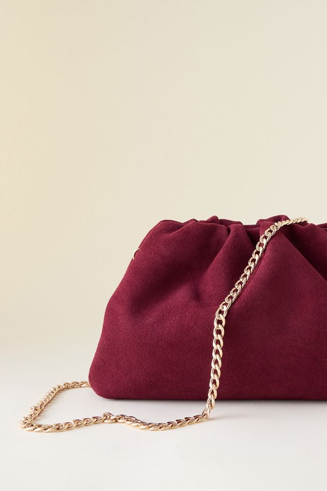 Die Frankie Wildleder Clutch Tasche #3