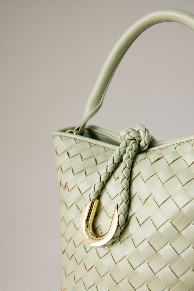 Bolso Mini Tejido con Hebilla #1
