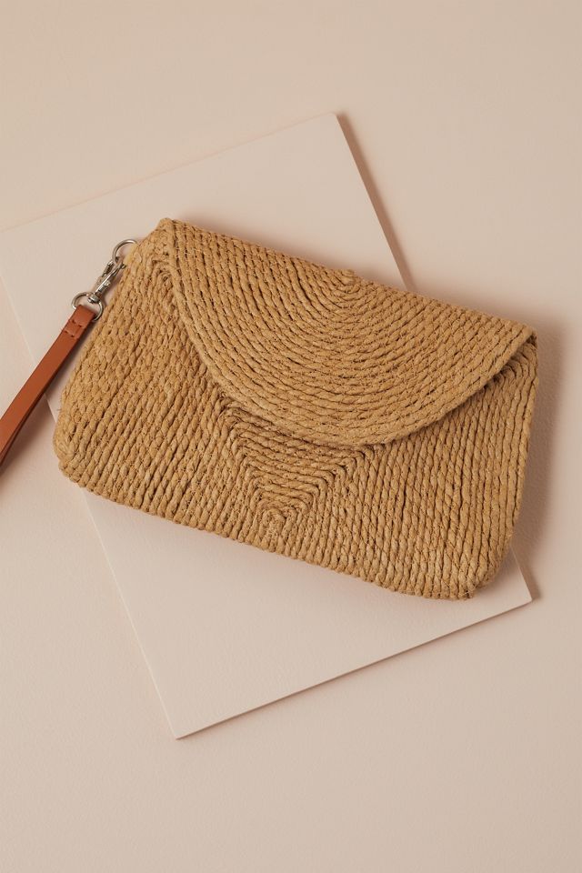 Ellyla Raffia Clutch #1
