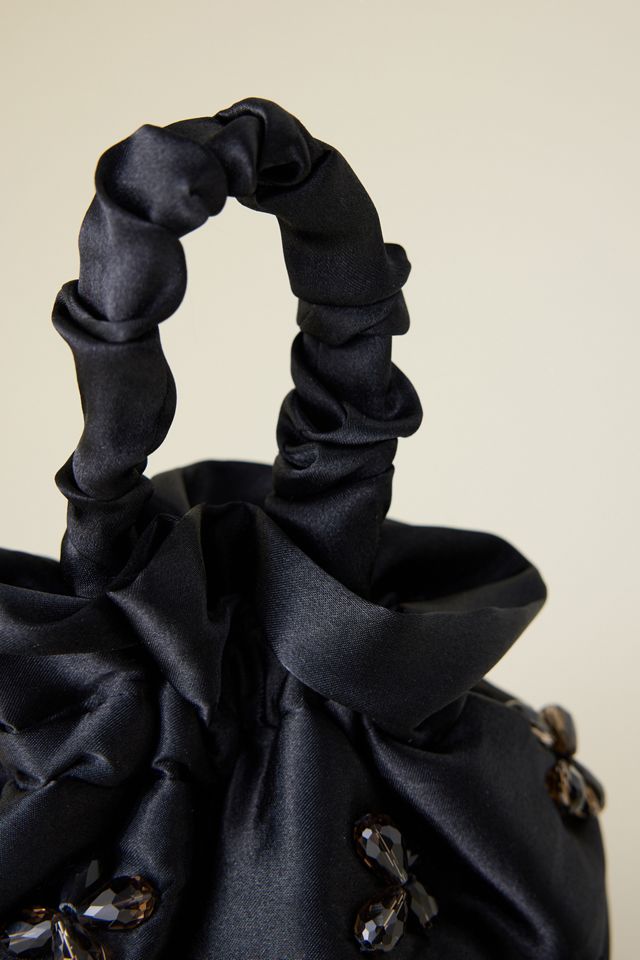 Suryo Satin Beaded Bag #1
