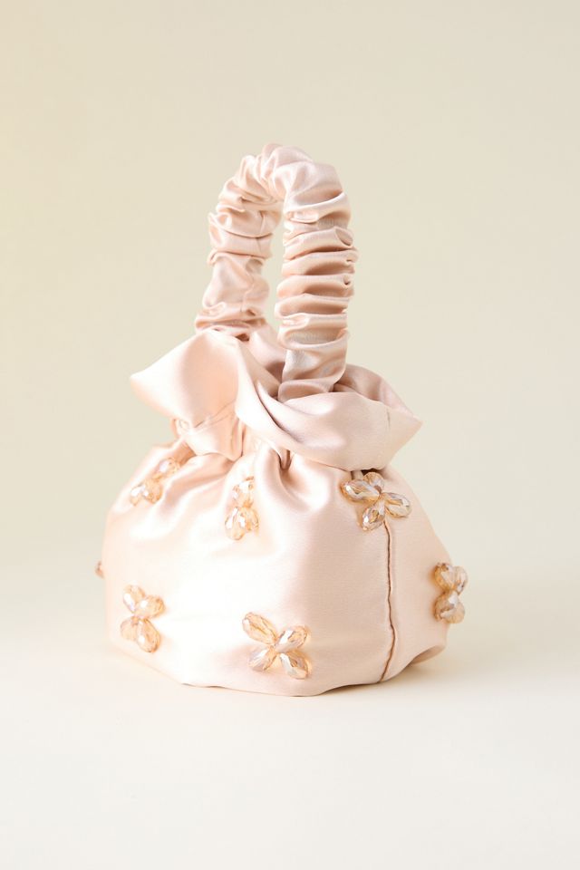 Suryo Borsa in raso con perline #2