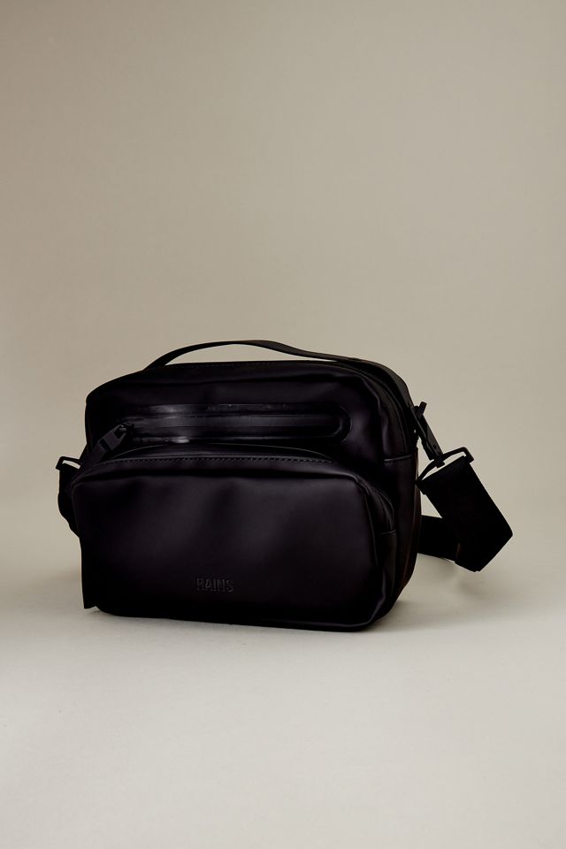 Waterproof Cargo Box Crossbody Bag by Rains in Black, Women's at Anthropologie