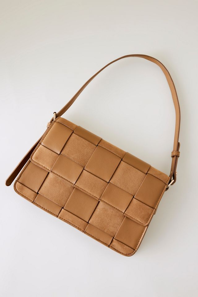 Bolso de Hombro Tejido de Dos Texturas #4