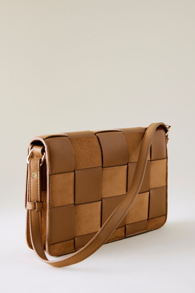 Bolso de Hombro Tejido de Dos Texturas #2