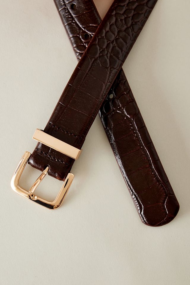 By Anthropologie Basic Loop Ledergürtel #1