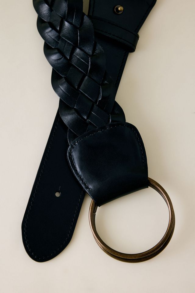 Leather Braid Belt #1