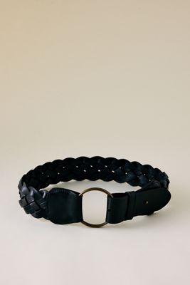 Leather Braid Belt