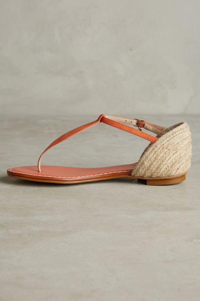 Guilhermina Raffia Thong Sandals #2