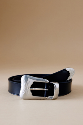 Shop By Anthropologie Western Belt In Silver