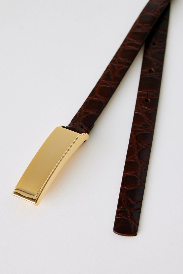 Cinturón de Cuero Skinny #1