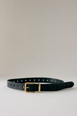 By Anthropologie Heart Cutout Belt