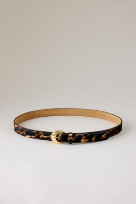 Cinturón de Cuero de Leopardo