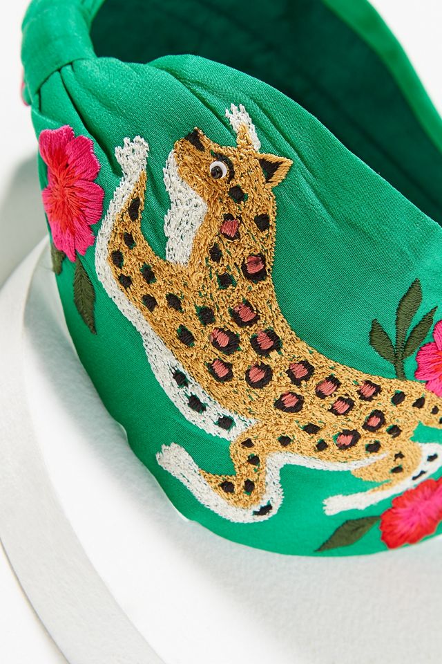 River Embroidered-Embellished Headband #2