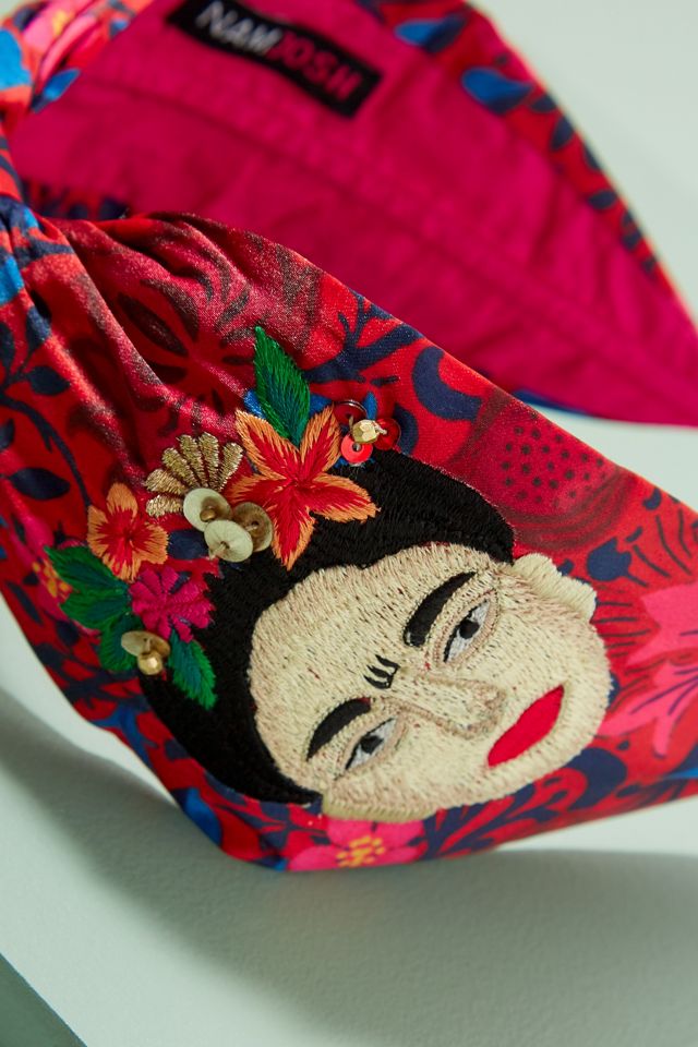 Floral Embroidered Headband #2