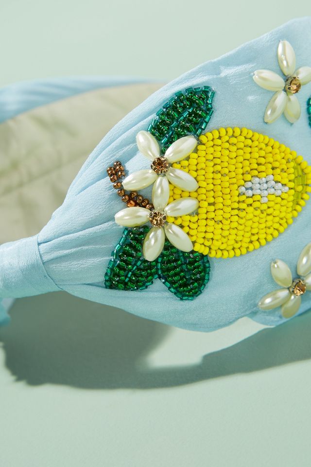 Julie Bead-Embellished Headband #1