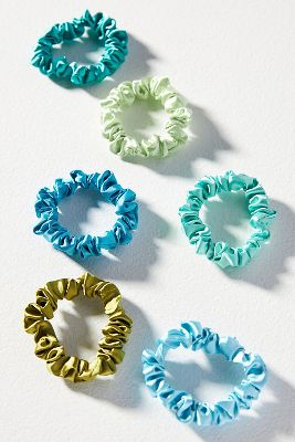 Pack of 5 Satin Hair Scrunchies