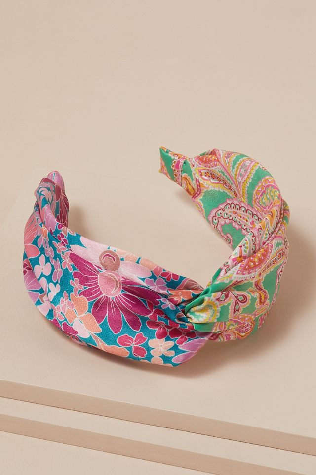 Kachel Mixed Paisley Print Headband | Anthropologie UK display picture 2