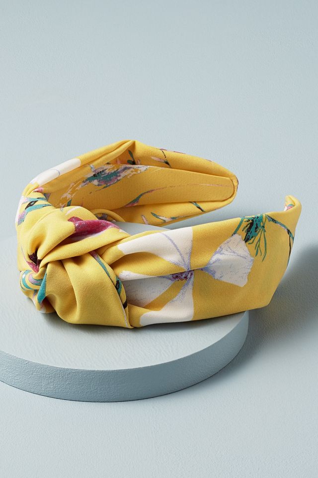 Elsie Floral-Print Knotted Headband