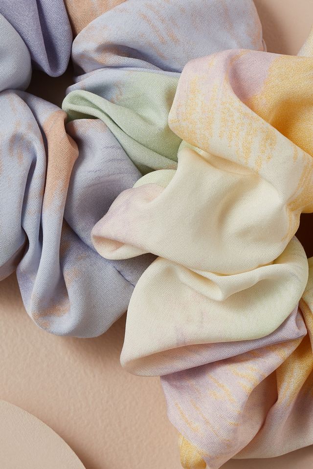 Set of 2 Pastel Tie-Dye Scrunchies #2