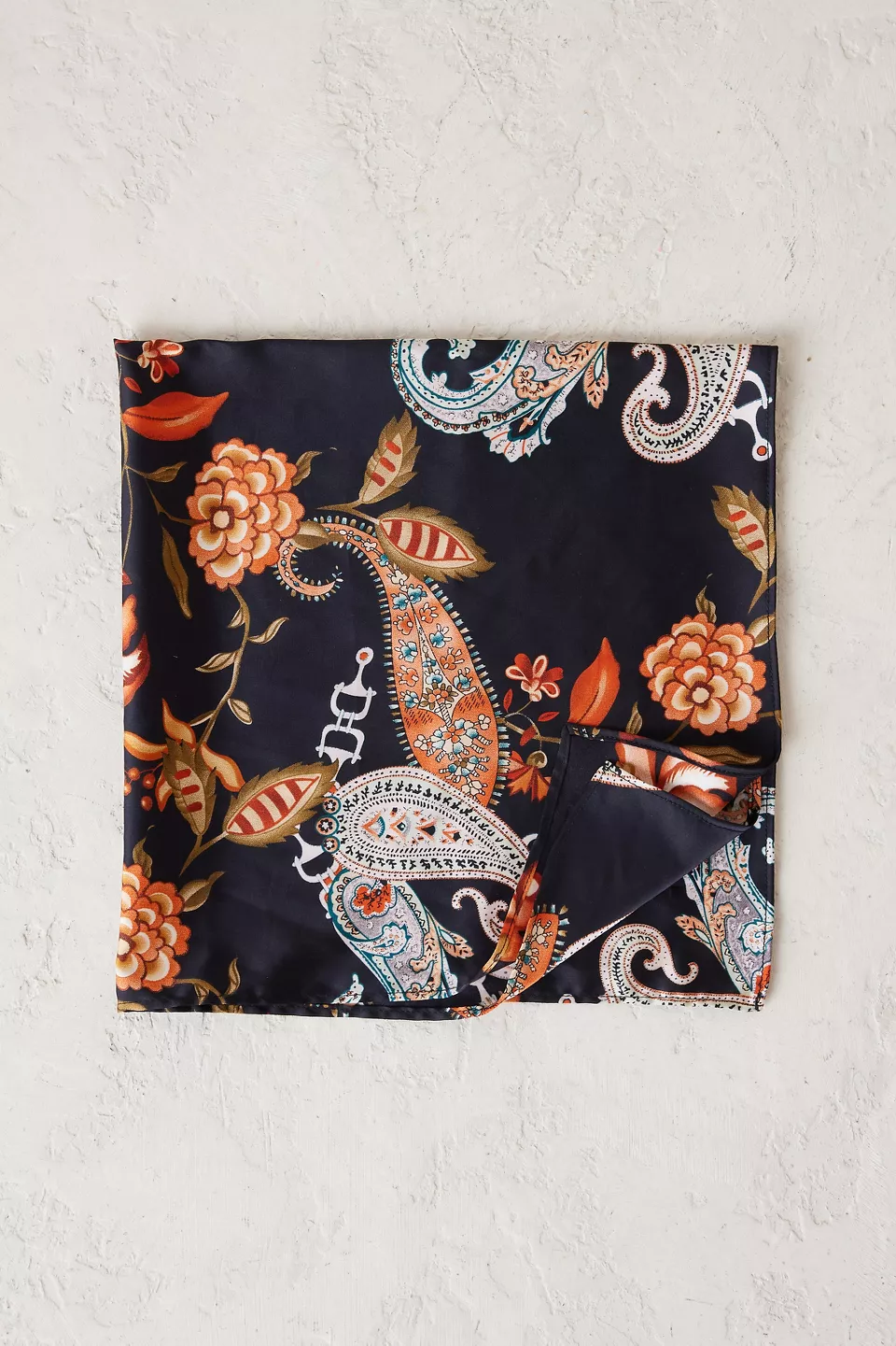 anthropologie.com | Satin Paisley Head Scarf