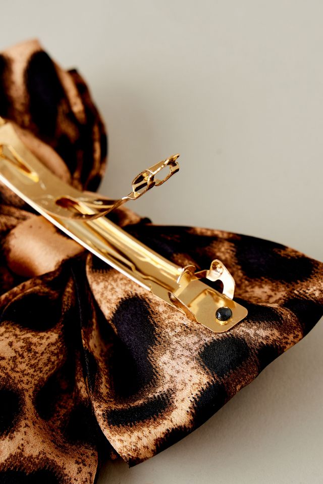 Lazo para el Cabello con Estampado de Leopardo #4