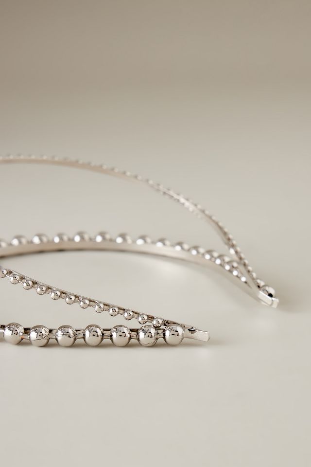 Pearl Double Row Headband | Anthropologie UK